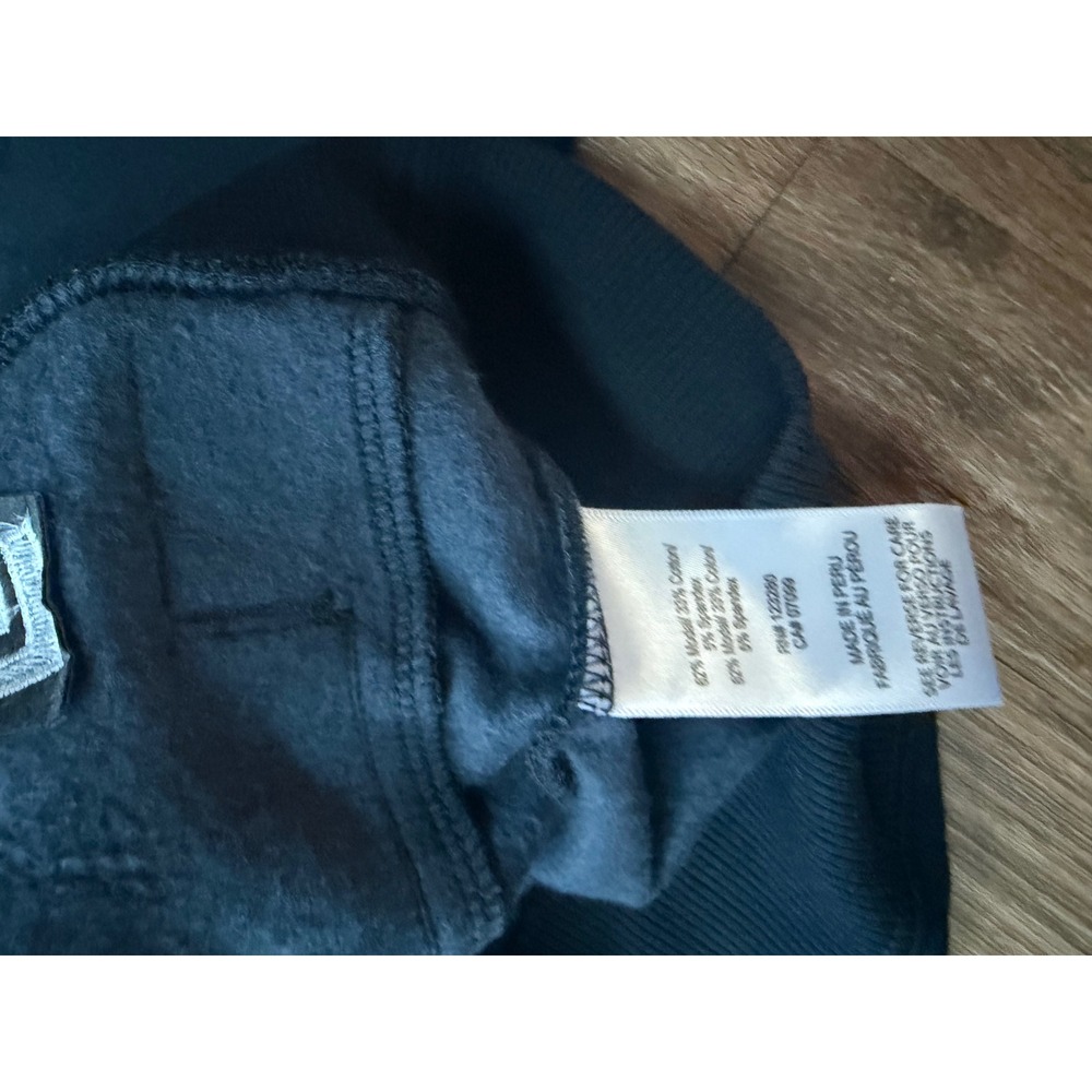 TravisMathew Mens Cloud Hoodie Black Long Sleeve Pullover Sweatshirt L NWT - Picture 6 of 6